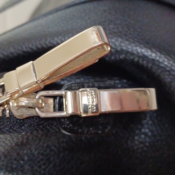 Jack French London Pebbled Leather Double Handle Zip Top Bag - Picture 12 of 12